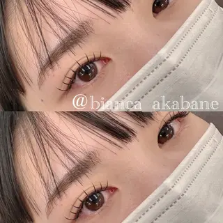 マツエク・マツパ Bianca kinamiのマツエク・マツパデザイン