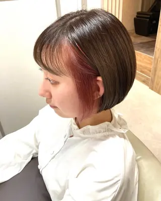ショート カラー Chainon 山中 拓也のヘアスタイル