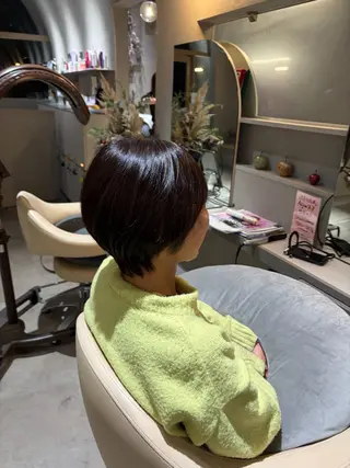 ショート 中屋 日和のヘアスタイル