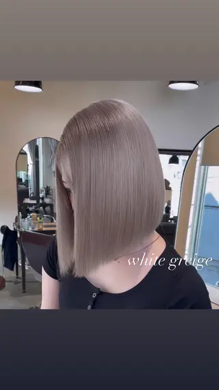 ミディアム カラー 💜ハイトーン💛 マジカルかいちゃんのヘアスタイル