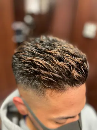 ショート ガンバレ原田 航海のヘアスタイル