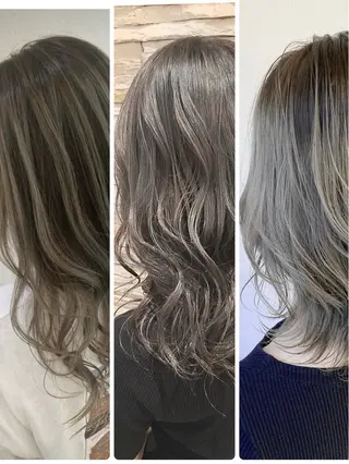 セミロング マネージャー× 髪質改善×ウルトワのヘアスタイル