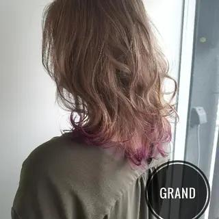 ミディアム 森 啓之のヘアスタイル