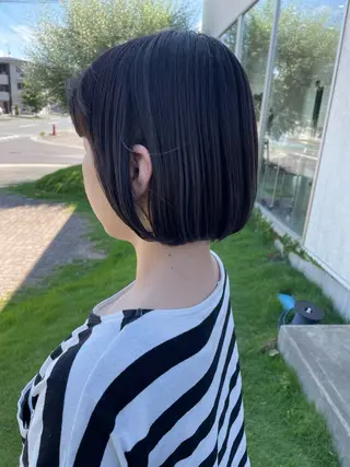 ミディアム 藤村 翔充のヘアスタイル