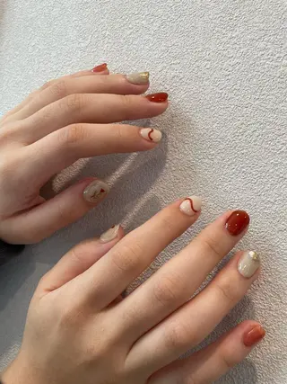 ネイル 久田 亜莉寿のネイルデザイン