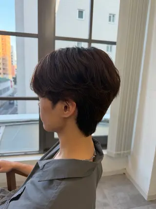 パーマ メンズ シエル岡山店 行司 圭佑のヘアスタイル