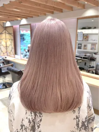 セミロング 新宿 木下拓哉のヘアスタイル