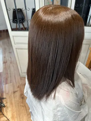 ミディアム 巽 愛夏のヘアスタイル