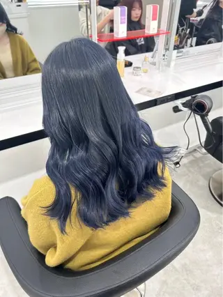 カラー 💎色落ちまで綺麗 寒色HARUKA💎のヘアスタイル