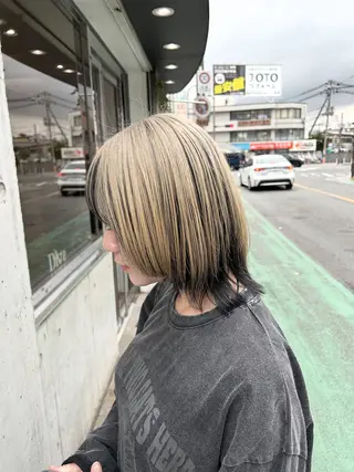 ミディアム カラー 三木優花🫧 大人可愛い製造機🫧のヘアスタイル