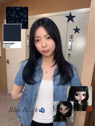 カラー iwanaga lamのヘアスタイル