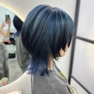 ミディアム カラー Ren. 🦋デザインカラーのヘアスタイル
