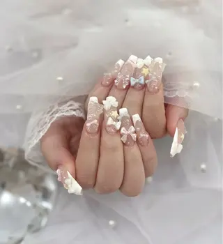 ネイル 🎀ナナミ/渋谷 /ガーリー🎀のネイルデザイン