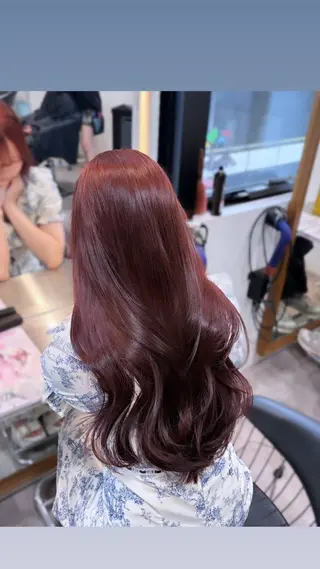 ロング カラー hina /透明感艶カラー✨️のヘアスタイル