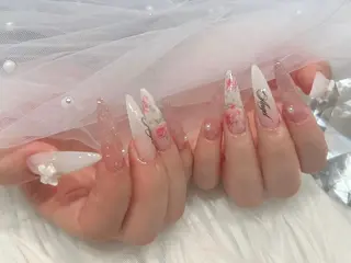 ネイル Sora  Nail 長さ出し専門店のネイルデザイン