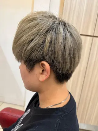ショート ナチュラルヘア 神田一瑳のヘアスタイル