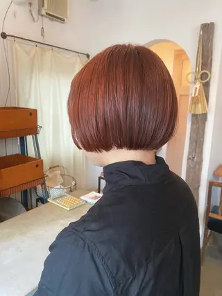 ショート カラー vahan✂︎ 小林未果🕊のヘアスタイル