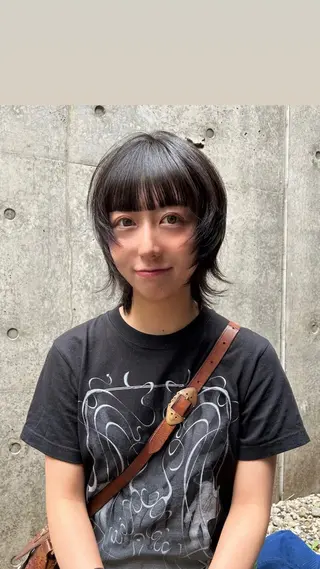 ミディアム カラー タナカ カナ🫧のヘアスタイル