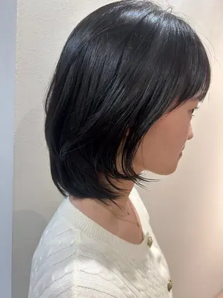 ミディアム 久木原 ゆりのヘアスタイル