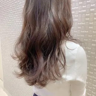 ロング カラー 𝒢𝒾𝓇𝓁𝓎 ⑅　𝓎𝓊𝓀𝒶のヘアスタイル