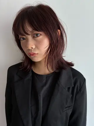 ショート カラー ヘアアレンジ 💟Opus // Mizuki🐕のヘアスタイル