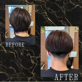 ショート メンズ 🎲Mizukiアイ ＆メンズカット🎲のヘアスタイル