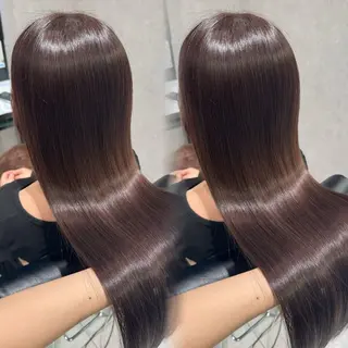 ロング 🩶【巻ける縮毛 矯正】🩶蘭のヘアスタイル