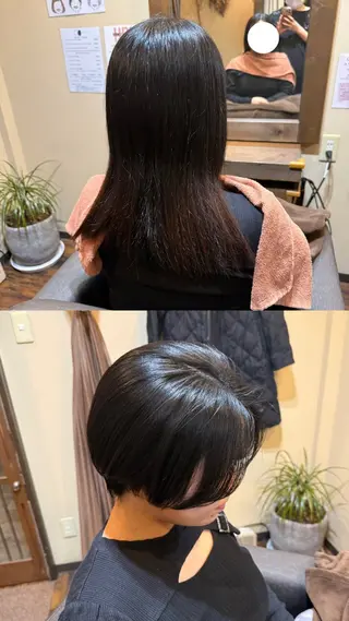 ショート 大原/和泉府中 /レイヤー/ショートのヘアスタイル