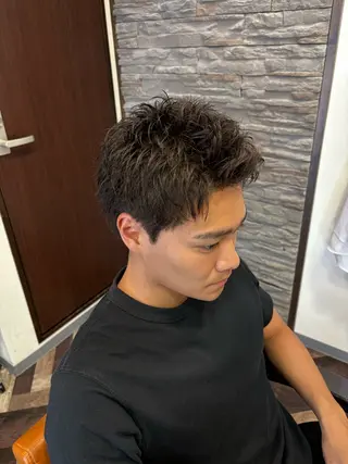 ショート 師玉 功一のヘアスタイル