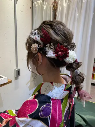 ヘアアレンジ 高原 ゆいのヘアスタイル