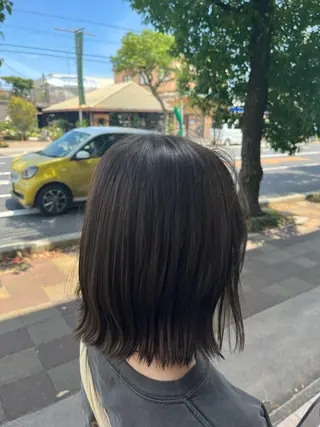 ミディアム RuLaN AMIのヘアスタイル