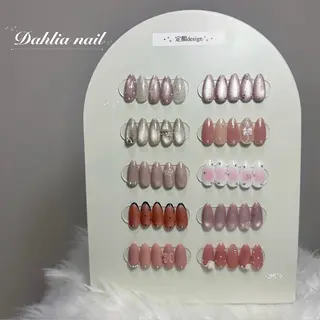 ネイル Dahlia ┊︎ririkaのネイルデザイン