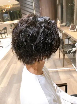 パーマ メンズ CYNTHIADUE 店長| IRISUのヘアスタイル