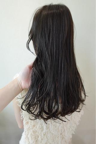 ロング カラー 大村 優奈のヘアスタイル