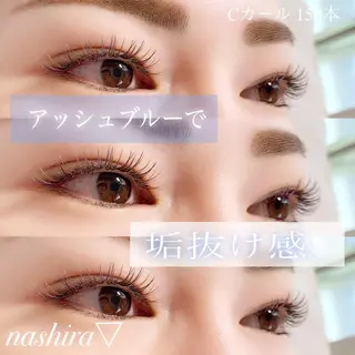 マツエク・マツパ nashira恵比寿 まつ毛&眉毛サロンのマツエク・マツパデザイン