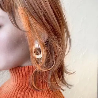 カラー Mer 山崎 えりかのヘアスタイル
