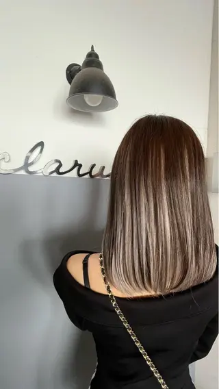 セミロング カラー Agu hair /布施／徒歩1分のヘアスタイル