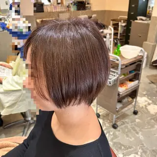 ショート カラー 若狭 彩花のヘアスタイル