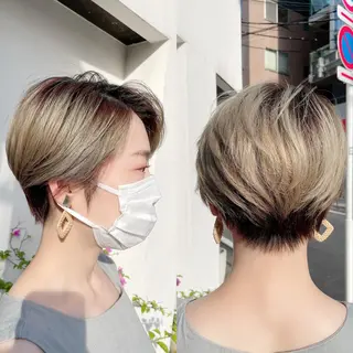 ショート 伊熊 美砂のヘアスタイル