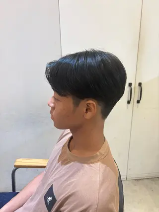 メンズ momoka/茶屋町 /艶髪カラーのヘアスタイル