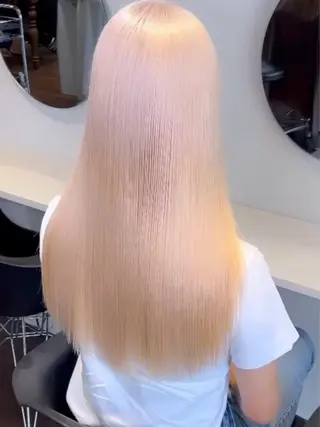 セミロング ⭐️心斎橋カラーモデ ル⭐️SOUのヘアスタイル
