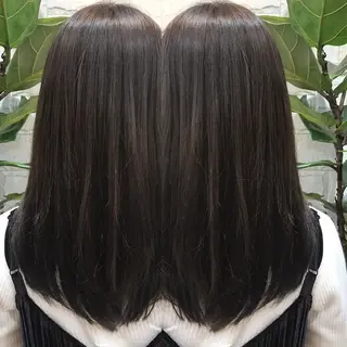 ミディアム セミロング ロング カラー 髪質改善 艶髪🔵フセナオヤのヘアスタイル