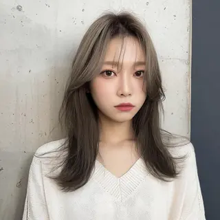 ミディアム knit/yuuka topstylistのヘアスタイル
