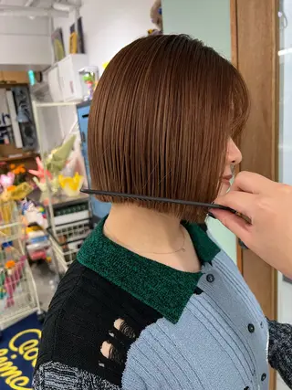 ミディアム ショートカット募集/ モカのヘアスタイル