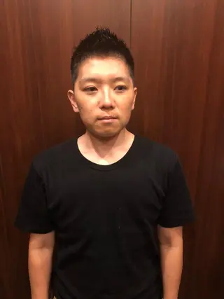 ショート メンズ 木村 りきのヘアスタイル