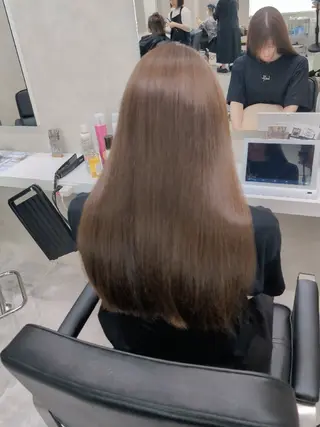 ロング 髪質改善/ 上村旺武のヘアスタイル