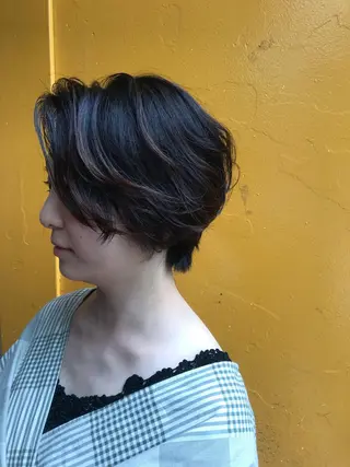 ショート ayane⭐️ボブ・ ショート・パーマのヘアスタイル