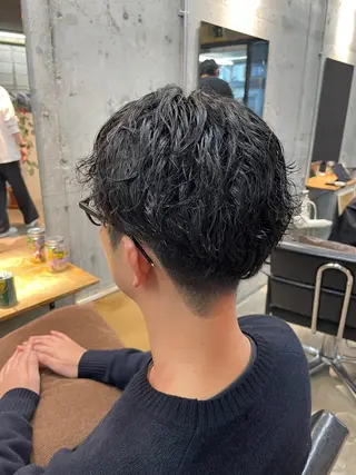 ミディアム パーマ Lowha_ageo 💐Fuzukiのヘアスタイル