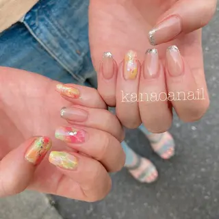 ネイル 地爪育成💅 kanaoanailのネイルデザイン
