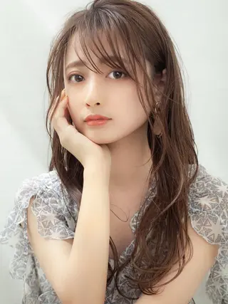 ロング カラー 縮毛/髪質改善🌈 川井雄太のヘアスタイル
